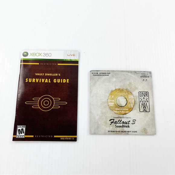 Fallout 3 Video Game for Microsoft Xbox 360 with Poster & Soundtrack - Picture 2 of 3